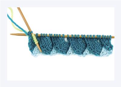 Les bases du tricot Entrelac