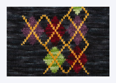 Comment tricoter un pull tunique pour fille en intarsia
