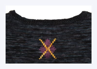 Comment tricoter un pull tunique pour fille en intarsia