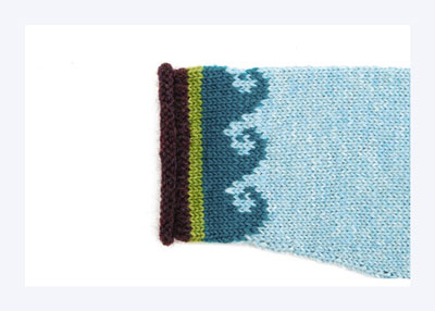 Comment tricoter en intarsia un pull Crabby