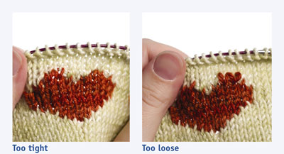 Les bases du tricot : Intarsia