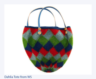 Comment tricoter un sac fourre-tout Entrelac