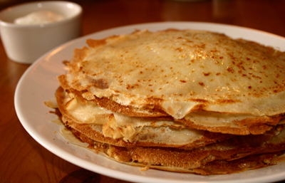 Crêpes à la cannelle et au ghee adaptées à l'IBS