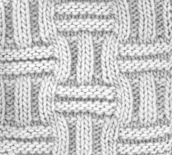 Comment tricoter le modèle de panier double