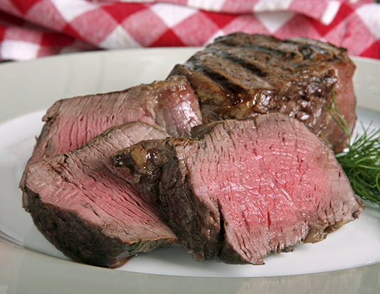 Filet de filet grillé à l'ail et au citron vert à faible teneur en glycémie