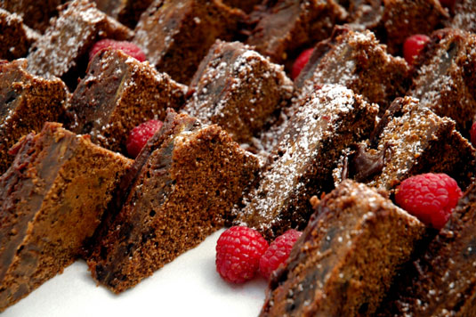 Recette de Barres Chocolat Framboise Sans Gluten