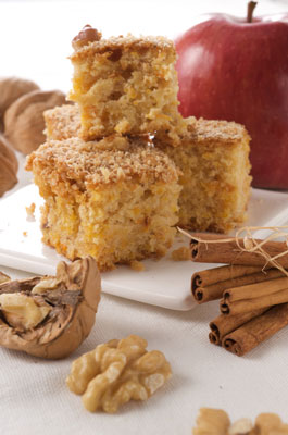 Recette de gâteau aux pommes épicé