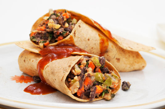 Recette de burrito pour le petit-déjeuner