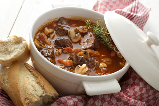 Ragoût de Boeuf (Boeuf Bourguignonne)