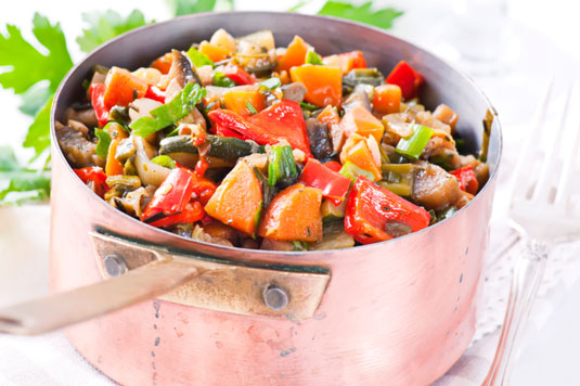 Casserole d'Aubergines (Ratatouille)