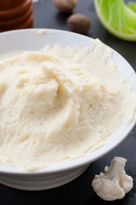 Recette paléo de purée de chou-fleur