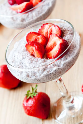 Recettes sans produits laitiers avec des graines de chia