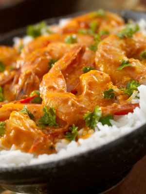 Recette de curry de crevettes