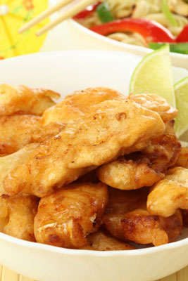 Recette de plie ou sole frite d'Asie du Sud-Est