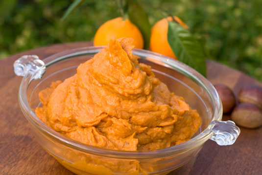 Recette de purée de patates douces parfumées à la vanille