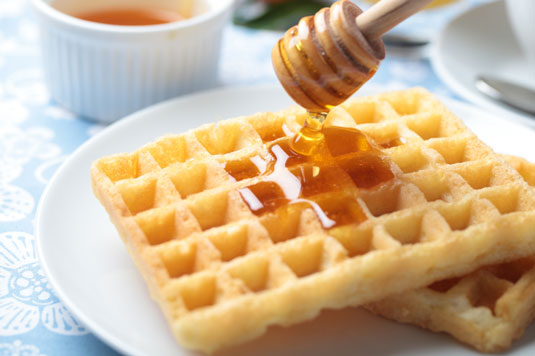 Recette de régime paléo pour les gaufres à tout moment