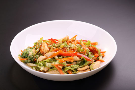 Recette de salade de poulet chinoise