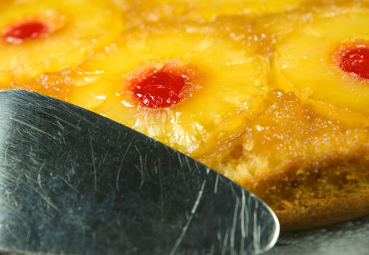Recette pour le gâteau à l'envers des îles