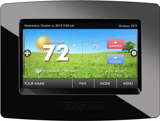 Le thermostat intelligent Venstar ColorTouch