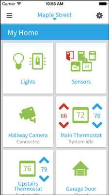 Thermostat intelligent ComfortLink de Trane