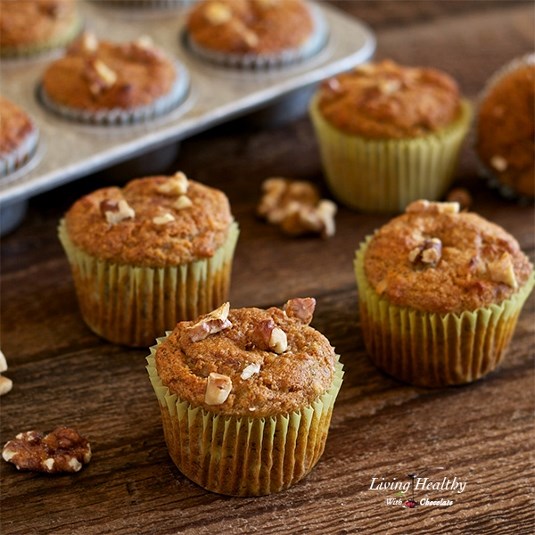 Recette paléo de muffins de petit-déjeuner aux bananes et aux noix (sans gluten, sans céréales, sans produits laitiers)
