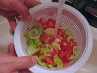 Congeler des légumes frais
