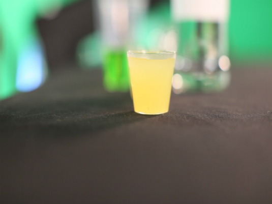 Recette de Shot de neige jaune