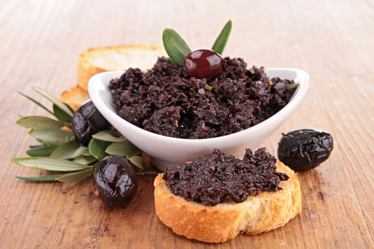 Tartinade d'Olives Noires (Tapénade)