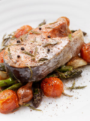 Poisson aux asperges (Pesce con gli Asparagi)