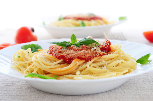 Pâtes à la sauce tomate et basilic (Pasta Pomodoro e Basilico)