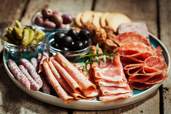 Aide-mémoire de charcuterie pour une famille aujourd'hui