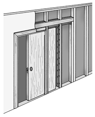 Comment installer des portes escamotables