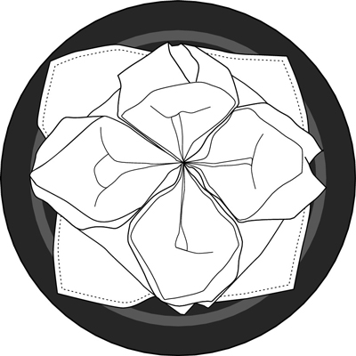 Comment faire des serviettes pliées fantaisie