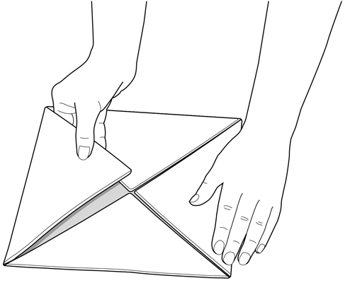Comment faire des serviettes pliées fantaisie