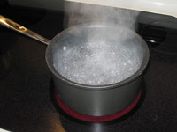 Comment faire bouillir de l'eau