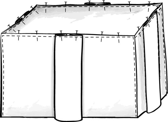 Comment faire une housse de table