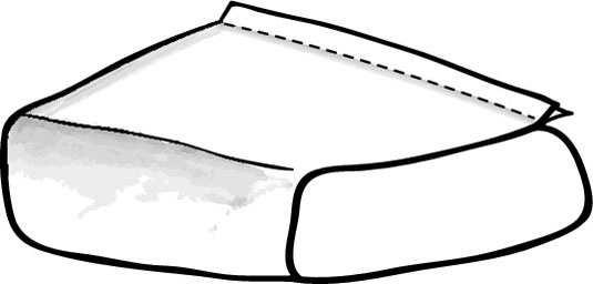 Comment faire une housse de coussin réversible