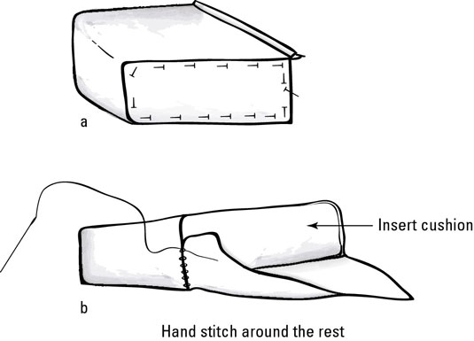Comment faire une housse de coussin réversible