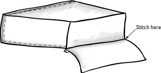 Comment faire une housse de coussin réversible