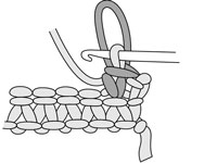 Comment crocheter le point de boucle