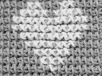 Comment point de croix sur le point afghan au crochet
